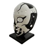 Denis Lemieux #1 signed Slap Shot hockey mask