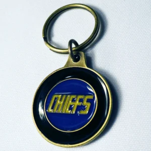 Chiefs pock keychain